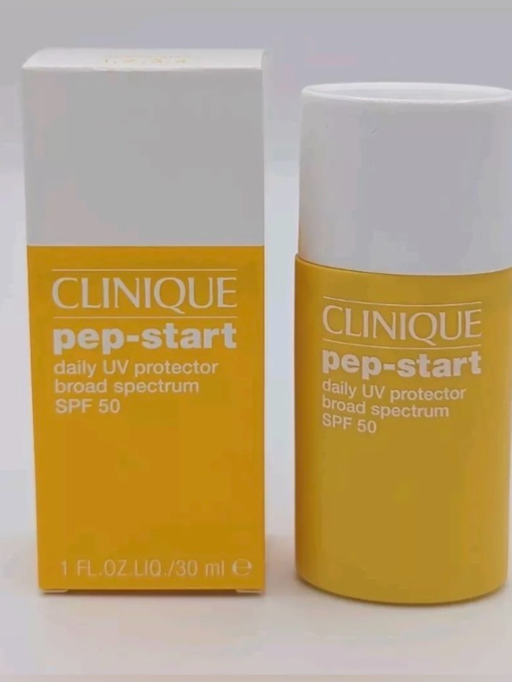 New Clinique Pep-Start Daily UV Protector SPF 50